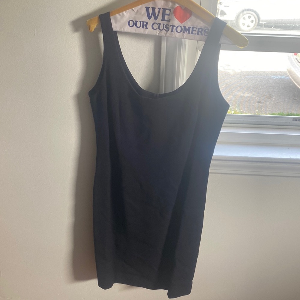 dark navy blue dress